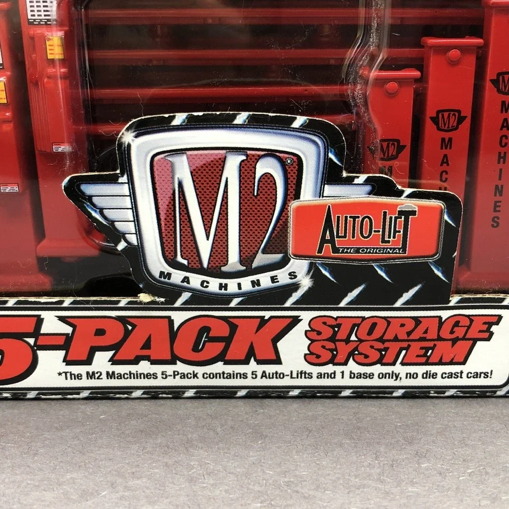 M2 Stackable Auto-Lift Storage System 5 Pack Diorama Set 1 w/ Base +4 Lifts 1/64